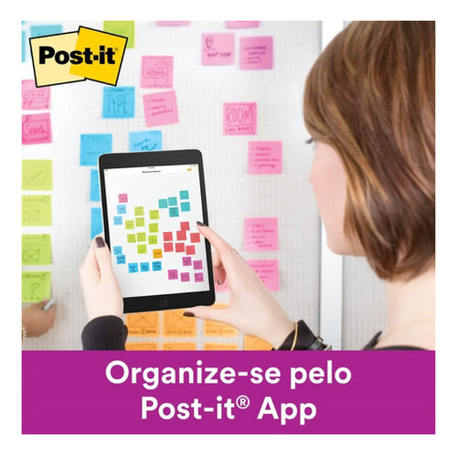Adhesive Notes Post-it Blue, 76 x 76 mm C/90, 3 m, color 52028