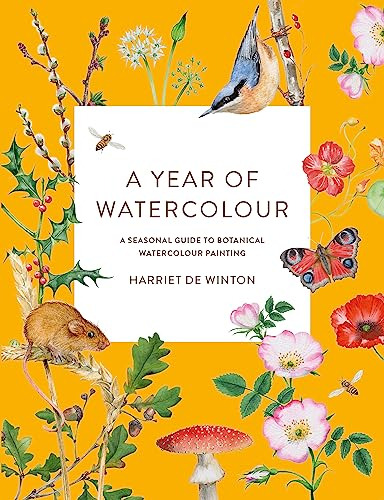 Book : A Year Of Watercolour A Seasonal Guide To Botanical.