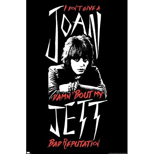 Póster De Joan Jett And The Blackhearts  Mala Reputaci...