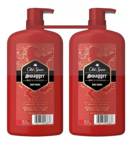 Old Spice Swagger Jabon Corporal Liquido 2 Pack Importado