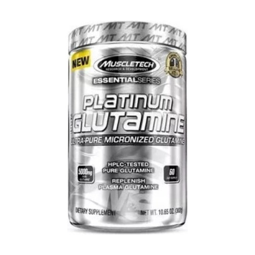Glutamina  ( Eeuu) Serie Platinum Muscletech 300 Gr Usa!