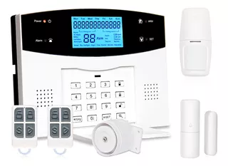 Kit Alarma Domiciliaria Wifi/gsm Only Con 2 Sensores