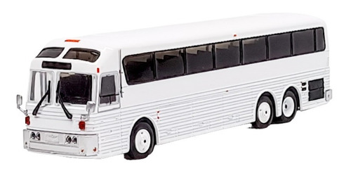 Autobús A Escala 1/87 Eagle Model 10 1984 Blanco 6x2 Iconic