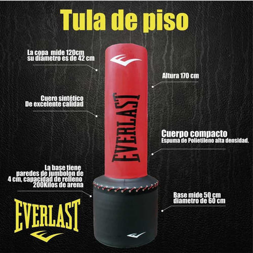Imagen 3 de 4 de Tula Base Piso Everlast