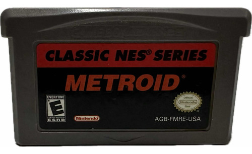 Metroid Classic Nes Series | Gba Game Boy Advance Original (Reacondicionado)
