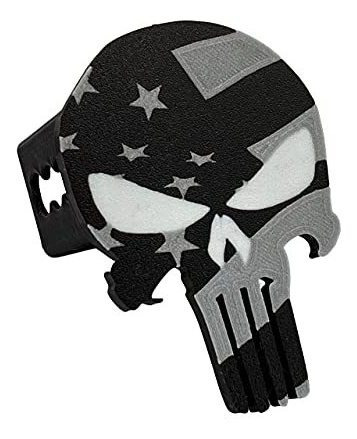 Cubierta De Enganche De Plástico Punisher Dark Mode