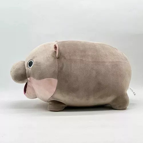 /hippo Moo Deng, Pelúcia, 22 Cm, Fofa E Macia