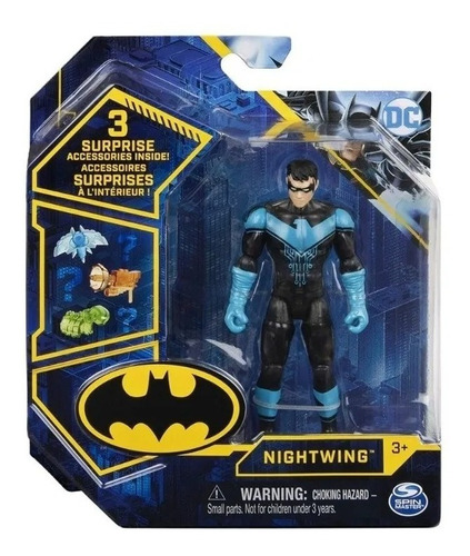 Figura Articulada 10 Cm Batman Original Dc Sharif Express