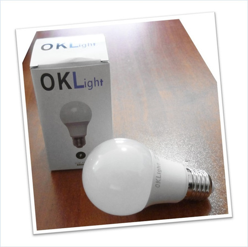 Bombillos Led 7w E27 Luz Blanco Frío 6500k Multivoltaje