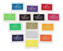 Comprar Tinta Para Sellos, 15 Colores Sólidos Para Manualidades