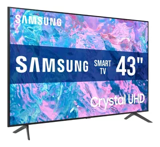 Pantalla Smart Tv Samsung 43 Pulgadas Uhd Crystal 4k Serie 7 clase un43cu7000d