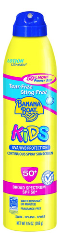 Banana Boat Niños Lágrima-free Loción Spray Tamaño De