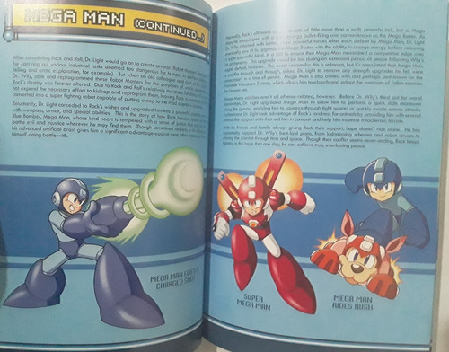 Libro Mega Man Robot Master Field Guide