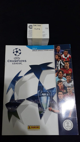 Album Uefa Champions League 12/13 Con 330 Barajitas A Pegar