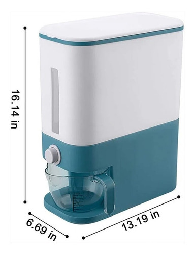 Imagen 2 de 2 de Dispensador De Arroz - Granos One 1hsm644/ Grande/ 26 Libras