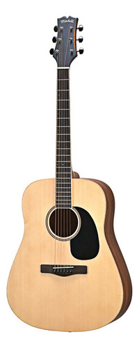 Violão acústico Mitchell Element ME1 para destros natural pau-rosa satin