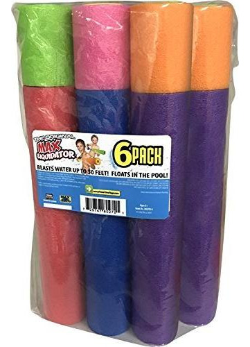 Set De 6 Blasters De Agua Max Liquidator