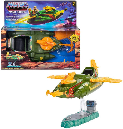 Masters Of The Universe He-man Nave Wind Rider Motu