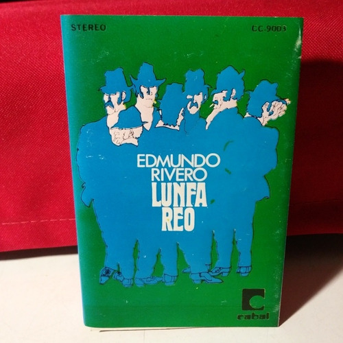 Edmundo Rivero Lunfa Reo Cassette 1975 Ar.  Ultra Raro, Lea