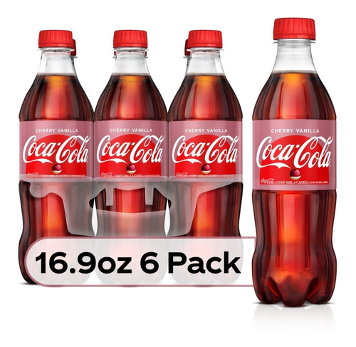 Coca Cola Cherry Vainilla 6 Pack 500ml Importado