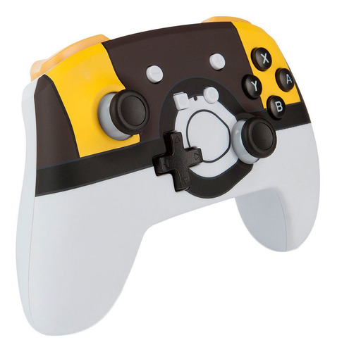 Control Nintendo Switch Inalámbrico Ultra Ball Power A Color Negro