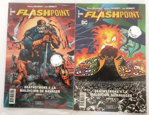 Comic Dc: Flashpoint - Deathstroke Y La Maldición De Ravager