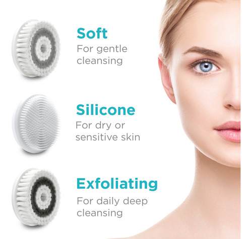 Sistema De Limpieza Facial Fancii Con 3 Cabezas Mmg