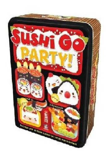 Juego De Mesa Sushi Go Party 