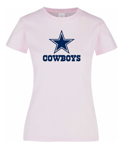 Playera Cowboys Dallas Para Dama