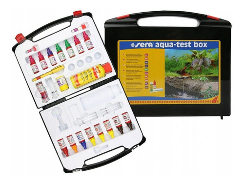 Maletin Test Medicion Agua Acuario Sera Test Box