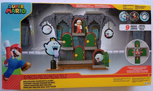 Super Mario Deluxe Boo Mansion Playset