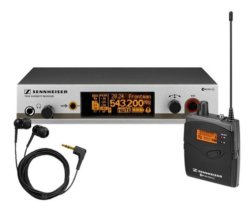 Sistema Monitoreo In Ear Sennheiser Ew300iemg3-a Auricular