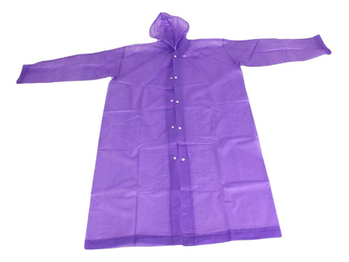 Chaqueta De Lluvia Ligera Impermeable Larga Para Eventos