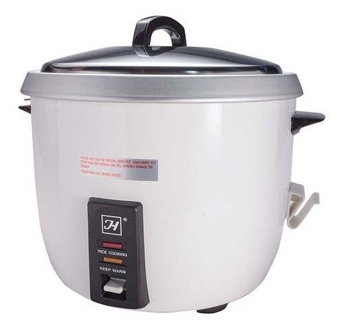 Arrocera Eléctrica 30 Tazas Acero Inoxidable Thunder