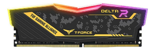 Memoria RAM T-Force Delta TUF Gaming Alliance RGB gamer 16GB 2 Team Group TF9D416G3200HC16CDC01