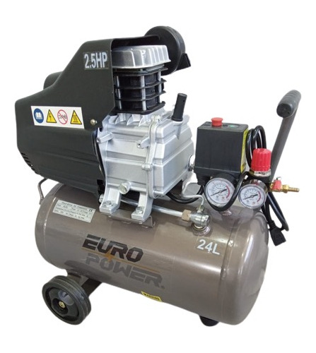 Compresor De Aire Marca Europower 2.5hp 24lts 110v Ibl24b