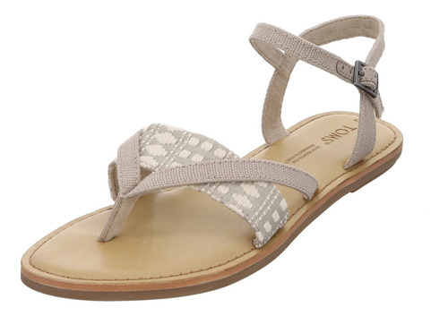 Toms Lexie Sandal Oxford Tan Heritage Canv B071x7nv4f_050424