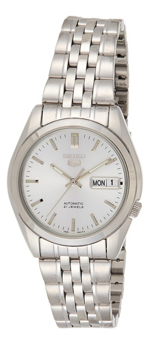 Relógio Seiko Snk355k 5 Automático Para Homens Em Aço Inoxid