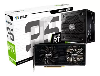 Placa De Video Palit Nvidia Rtx 3050 Dual + Fuente V4 600w