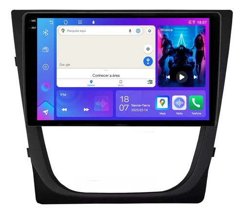 Multimidia Vw Saveiro G4 9p Android Carplay 4/64gb + Ré