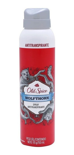 Imagen 1 de 1 de Old Spice Antitranspirante Spray Wolfthorn 150ml