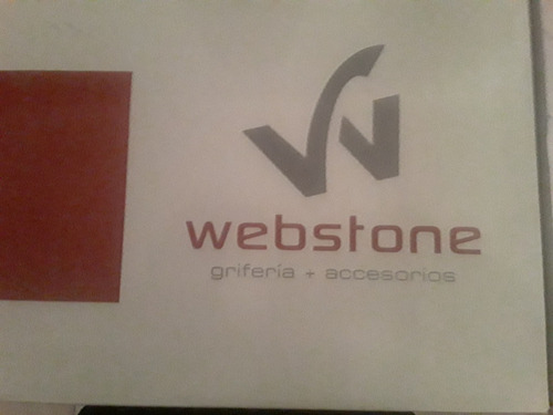 Llave Monomando Fregadero Rio De La Plata Marca Webstone