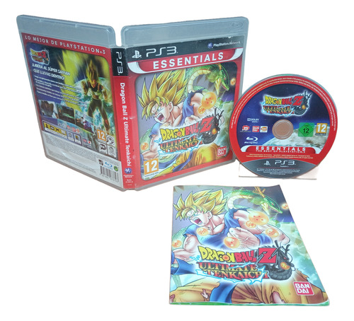 Juego Gragon Ball Z Últimate Tenkaichi Playstation 3 Pal (Usado)