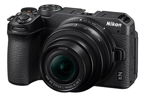 Cámara Nikon Z30 Mirrorless  + Lente 16-50mm F/3.5-6.3 Vr