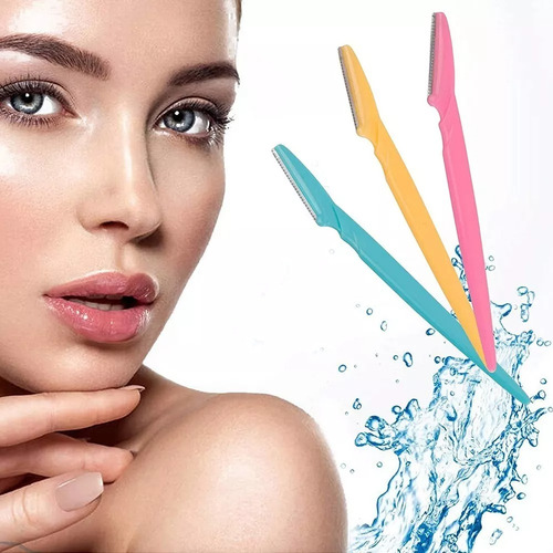 Perfilador Cejas X3 Navaja Quita Vello Facial Depilador