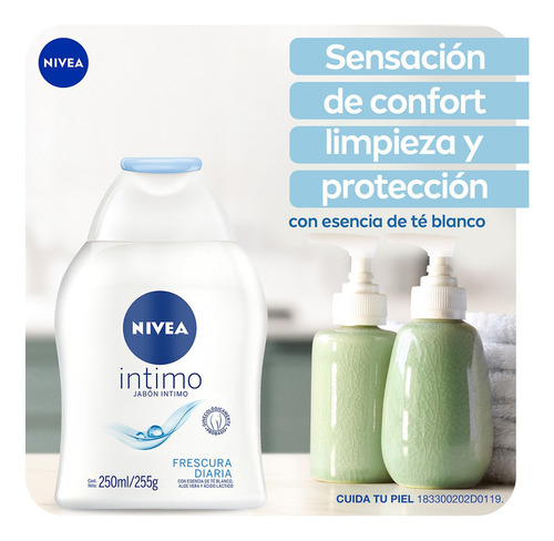 Jabón Íntimo Líquido Nivea Frescura Diaria 250ml