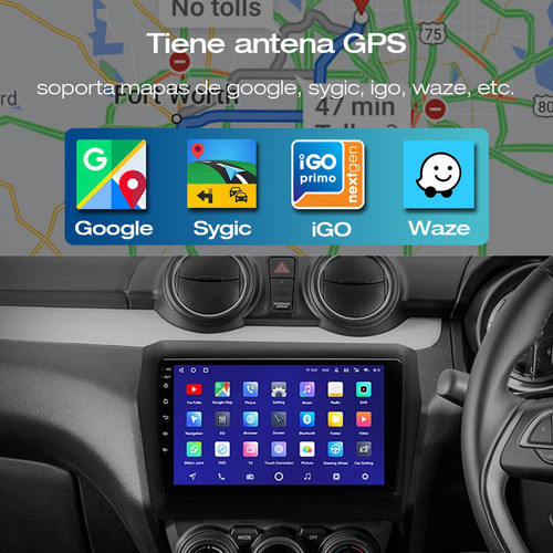 Z Estéreo Android Para Suzuki Swift 2018-2022 Carplay Gps