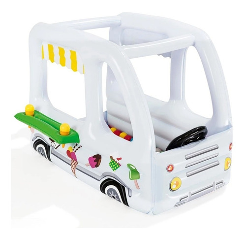 Centro De Juegos Camion De Helados Inflable De Niños Bestway