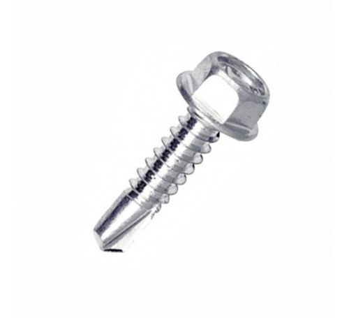 Imagen 2 de 5 de Tornillo Hexagonal Tel Estructural Tipo 1, S/arandela 10x3/4