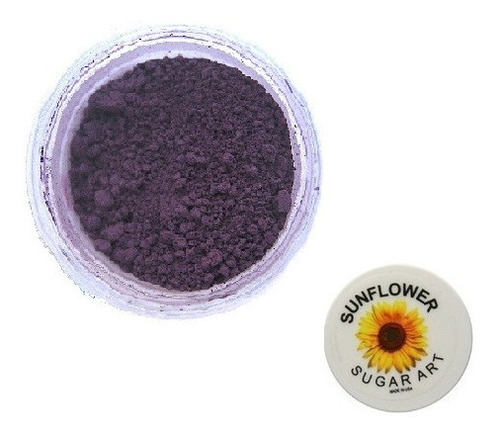 Polvo Mate Comestible Matizador Eggplant Sunflower Pd-039